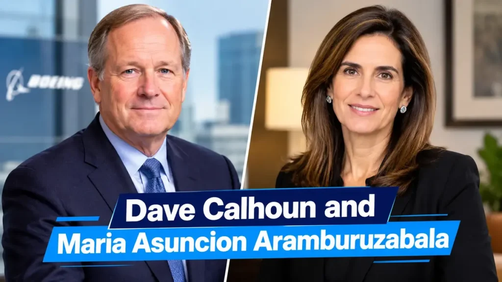 Dave Calhoun and Maria Asuncion Aramburuzabala: Full Story